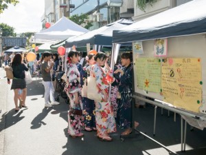 打ち水コーナー