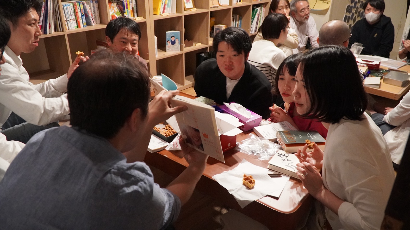 読書会など「本棚オーナー」が企画したイベントも開催しています